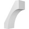 Ekena Millwork 5-in. W x 10-in. D x 14-in. H Westlake Architectural Grade PVC Knee Brace BRCP05X10X14WTL - alternate 1